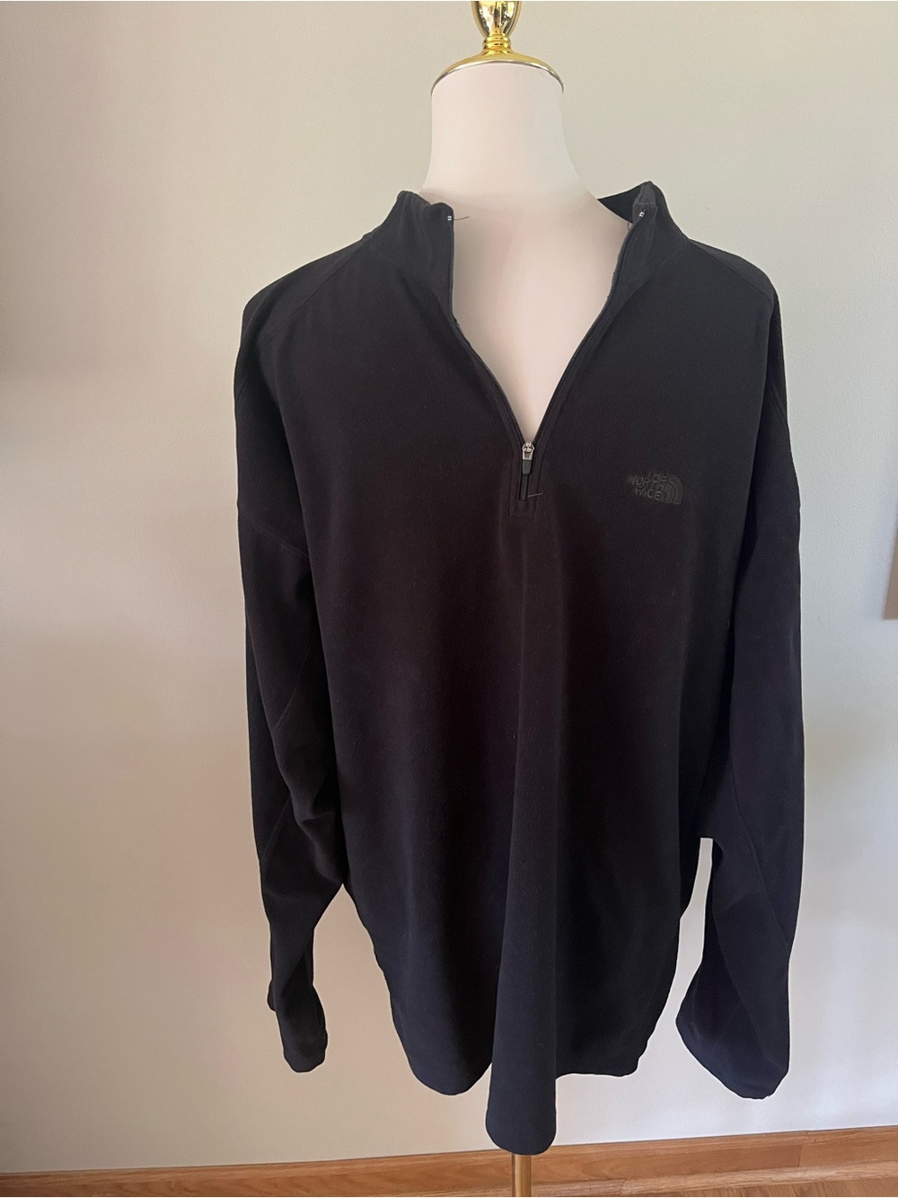 Vintage 1990s The North Face men's XL fleece quarter zip